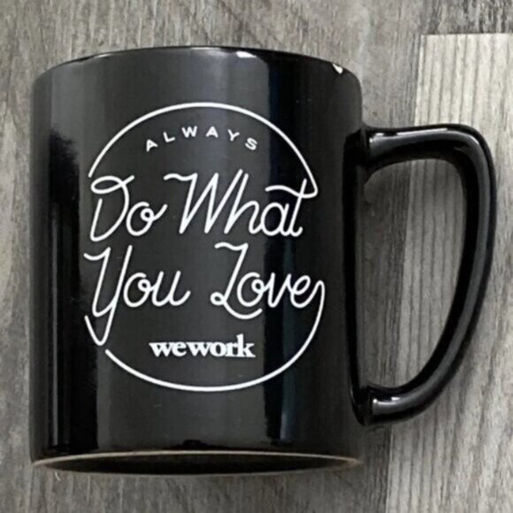Coffee Tea Mug WeWork Always Do What You Love Adam Neumann Rebekah Collectible - Picture 1 of 6